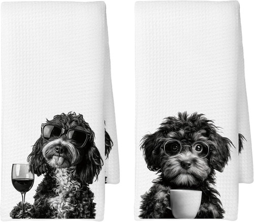 Cockapoo gifts kitchen - kitchen, towels