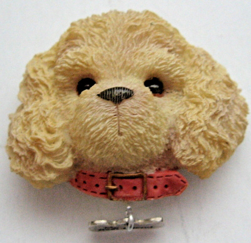 Cockapoo dog resin fridge - dog,